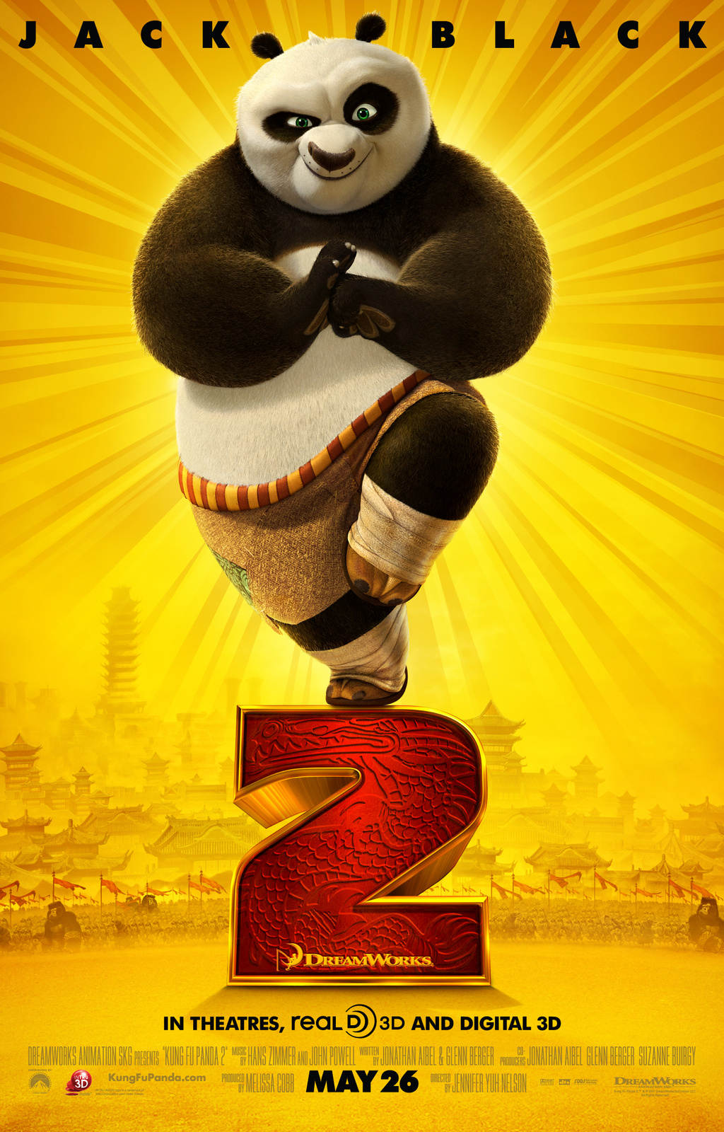 Kung Fu Panda 2 movie poster